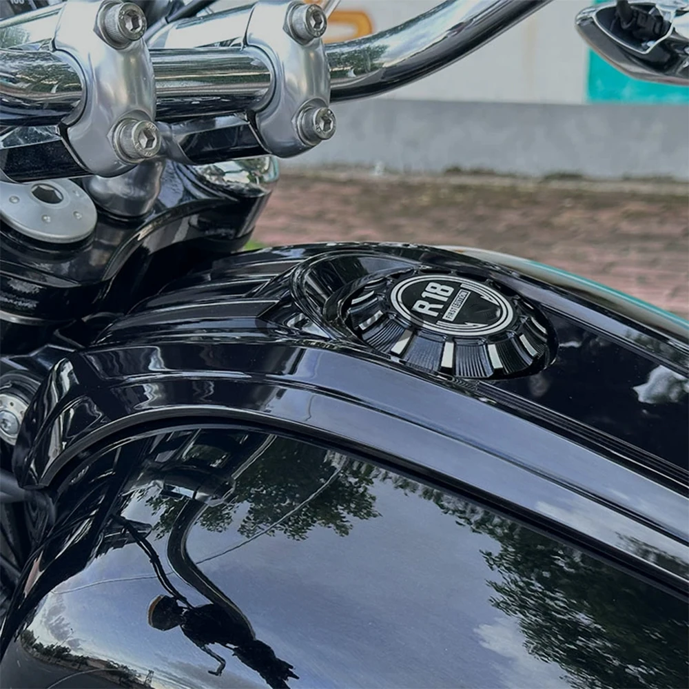 Garniture de réservoir de carburant pour Console de réservoir de moto, couvercle de Protection, boîtier de panneau central adapté à la BMW R18 Classic R 18 100 ans 2020 – 2025