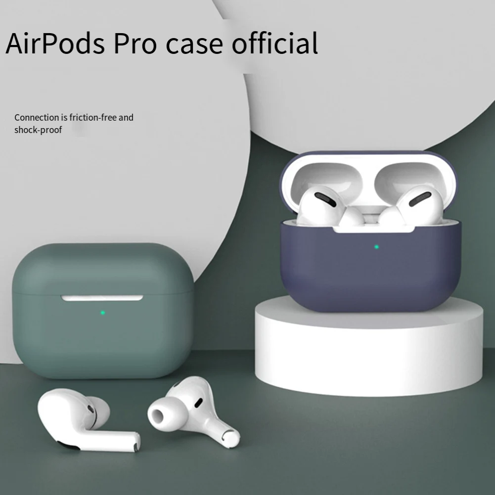 1x чехол для наушников для Airpods Pro, аксессуары для наушников, силиконовый беспроводной чехол для наушников, защитные аксессуары