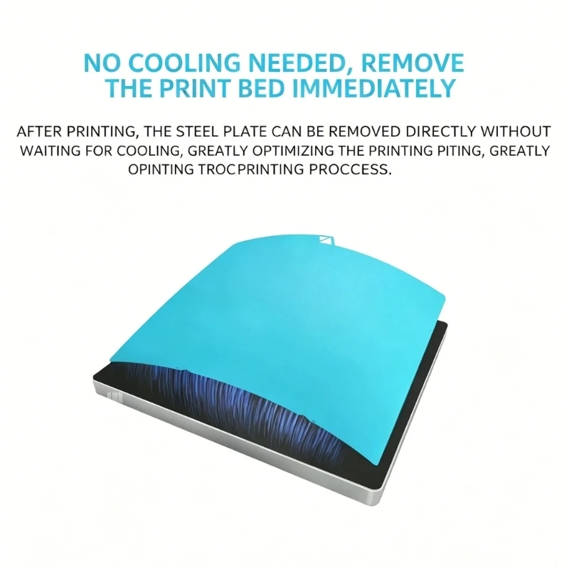 Replacement Cold Board, Blue Metal Print Bed for 3D Printer Use