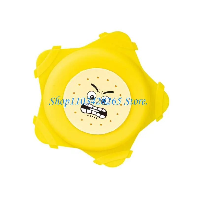 Duurzaam Silicone Splash Flying Disc Squeeze Throwing Water Feature voor kinderen spelen Heldere niet-vervagende kleuren G2TE