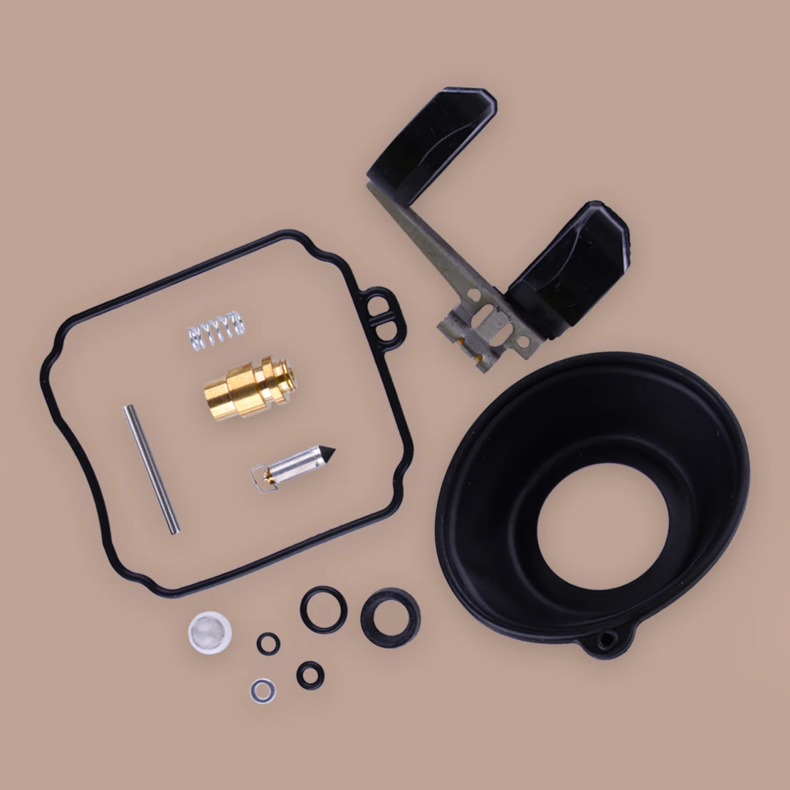 NEW 1 Set Carburetor Carb Repair Rebuild Kit with Diaphragm Float Fit for Suzuki VL125 Intruder LC VL250