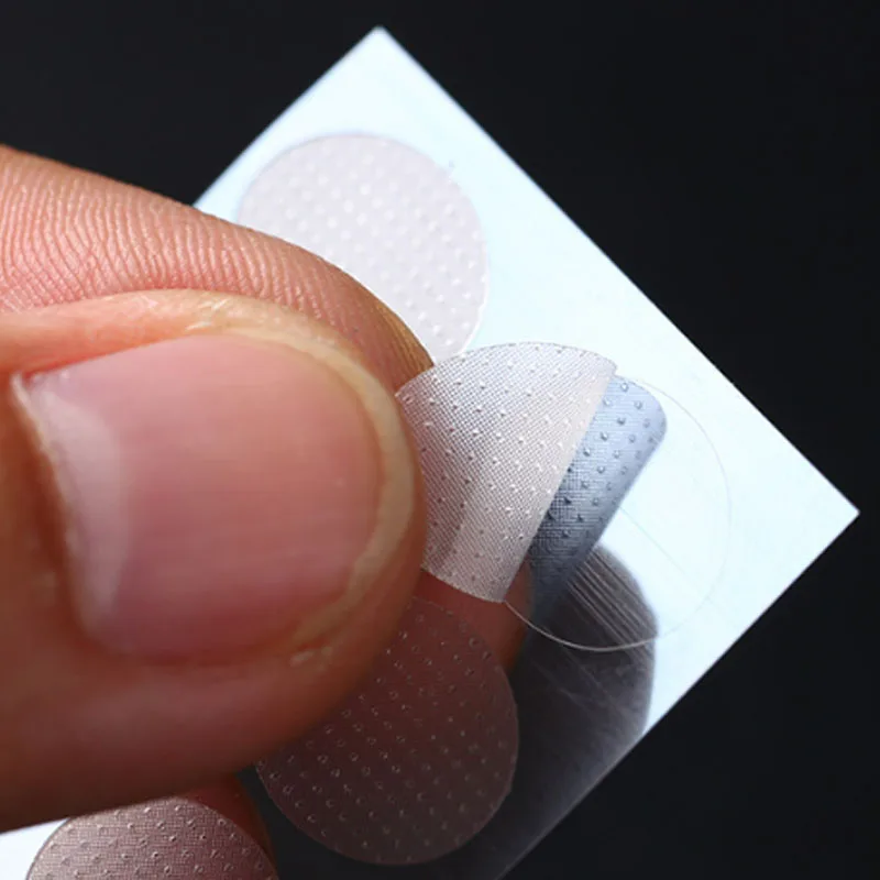 ملصقات واقية لقصات الأذن غير المرئية للاستعمال مرة واحدة لردهات الأذن الممتدة، لاصق شفاف يخفف من رقعة القرط الثقيلة #5