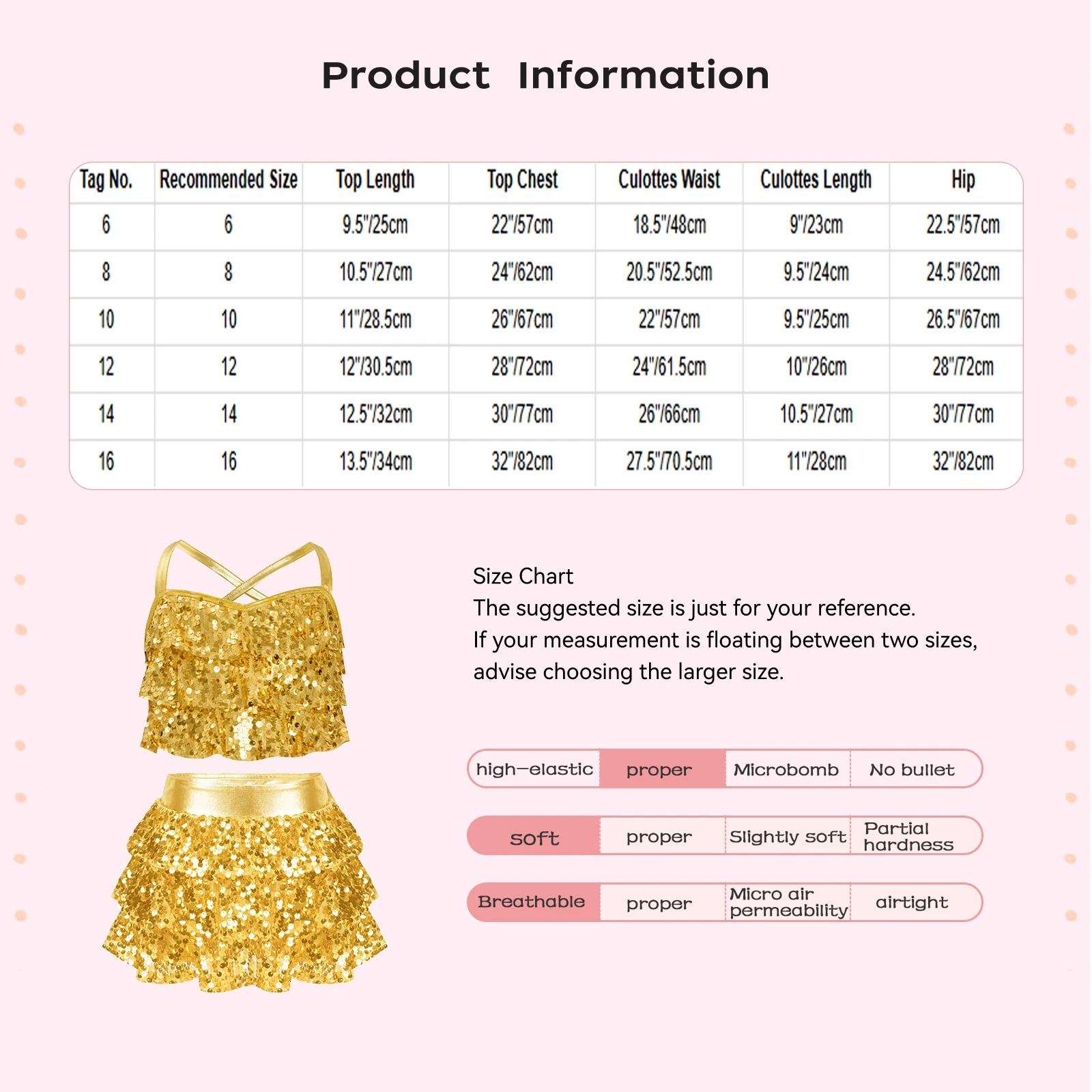 Teens Girls Sequins Jazz Lyrical Dance Costume Splice Mesh Short Sleeve Crop Tops with Skirt Set Modern Cheerleader Dancewear