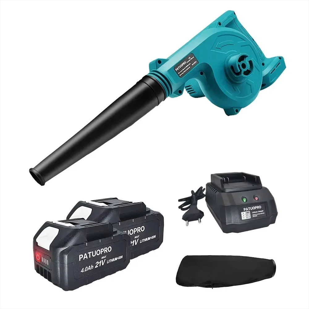 

19000RPM Rechargeable Cordless Leaf Blower For Computer Dust Collector Dust Snow Blowing Hand Power Tools For Makita 18V Battery