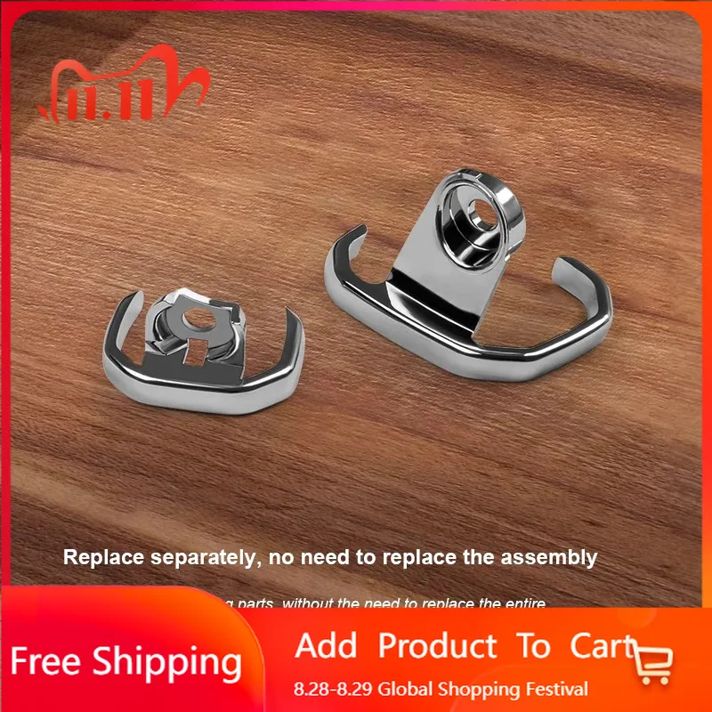 

Interior Stickers Chrome Door Handle Trim Inner Door Pull Ring Replacement Anti-Aging For Porsche Cayenne 2011-2017 Interior Upg