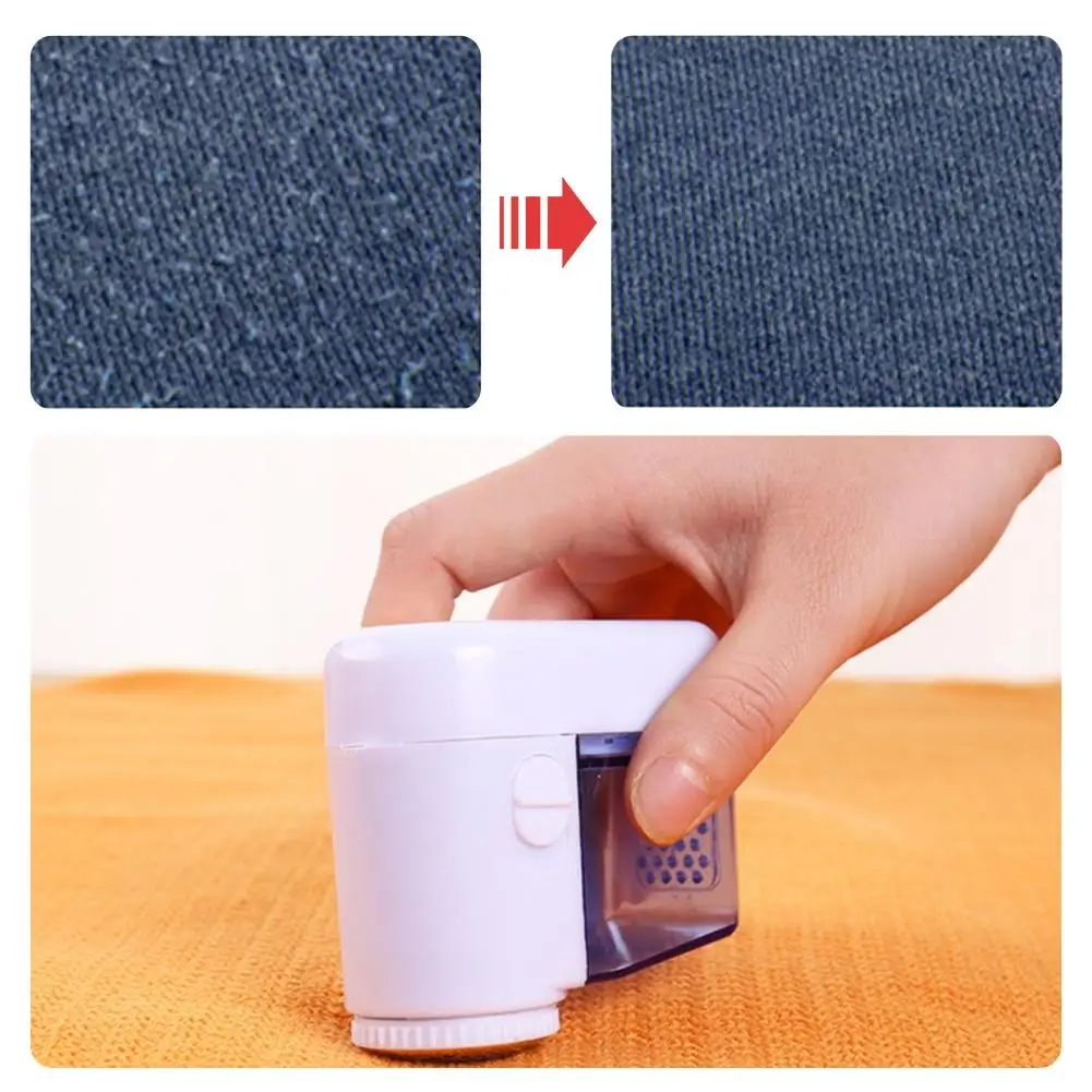 Portable Lint Remover Electric Fabric Shaver Bobble Remover for Clothes Sweaters Blankets with Lint Storage Box