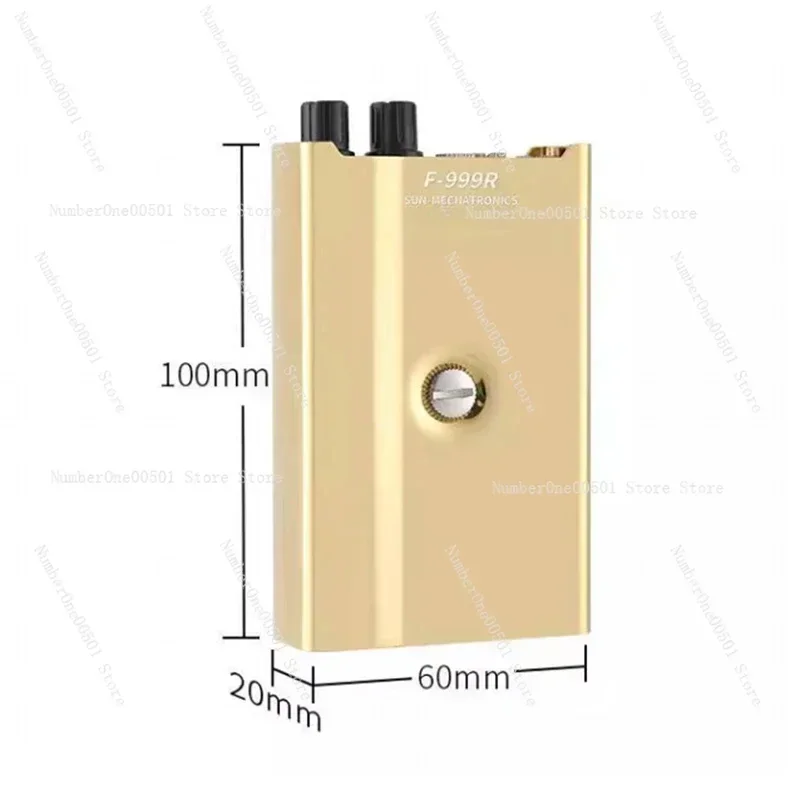 F999R High-Precision Leak Detector Heating Water Pipe Leakage Detection Engine Abnormal Noise Amplification Set Audio Listener