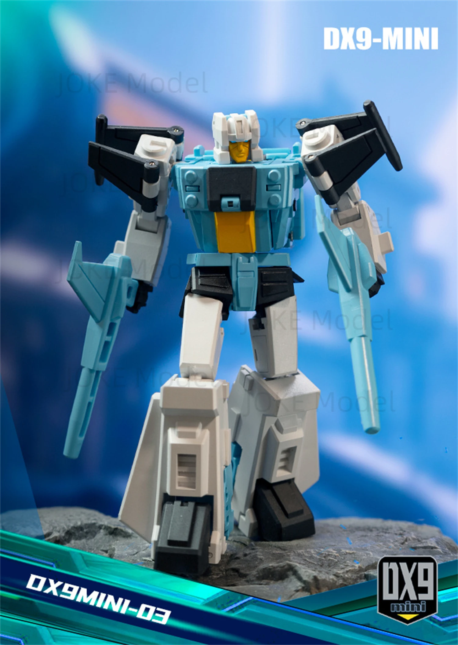 

【IN STOCK NOW】Transformed toys G1 DX9 DX9-Mini 03 Brainstorm MINI Action Figure