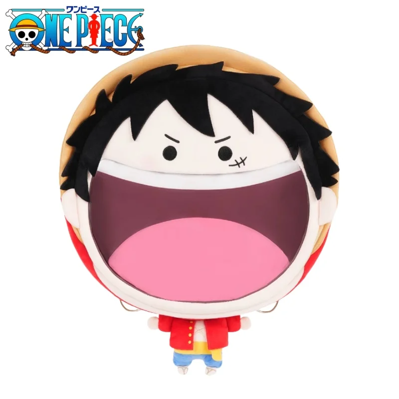 

Цельный плюшевый рюкзак Itabag с рисунком обезьяны Д. Луффи, периферийные устройства в стиле аниме, праздничный подарок, большая вместимость, полупрозрачный дисплей