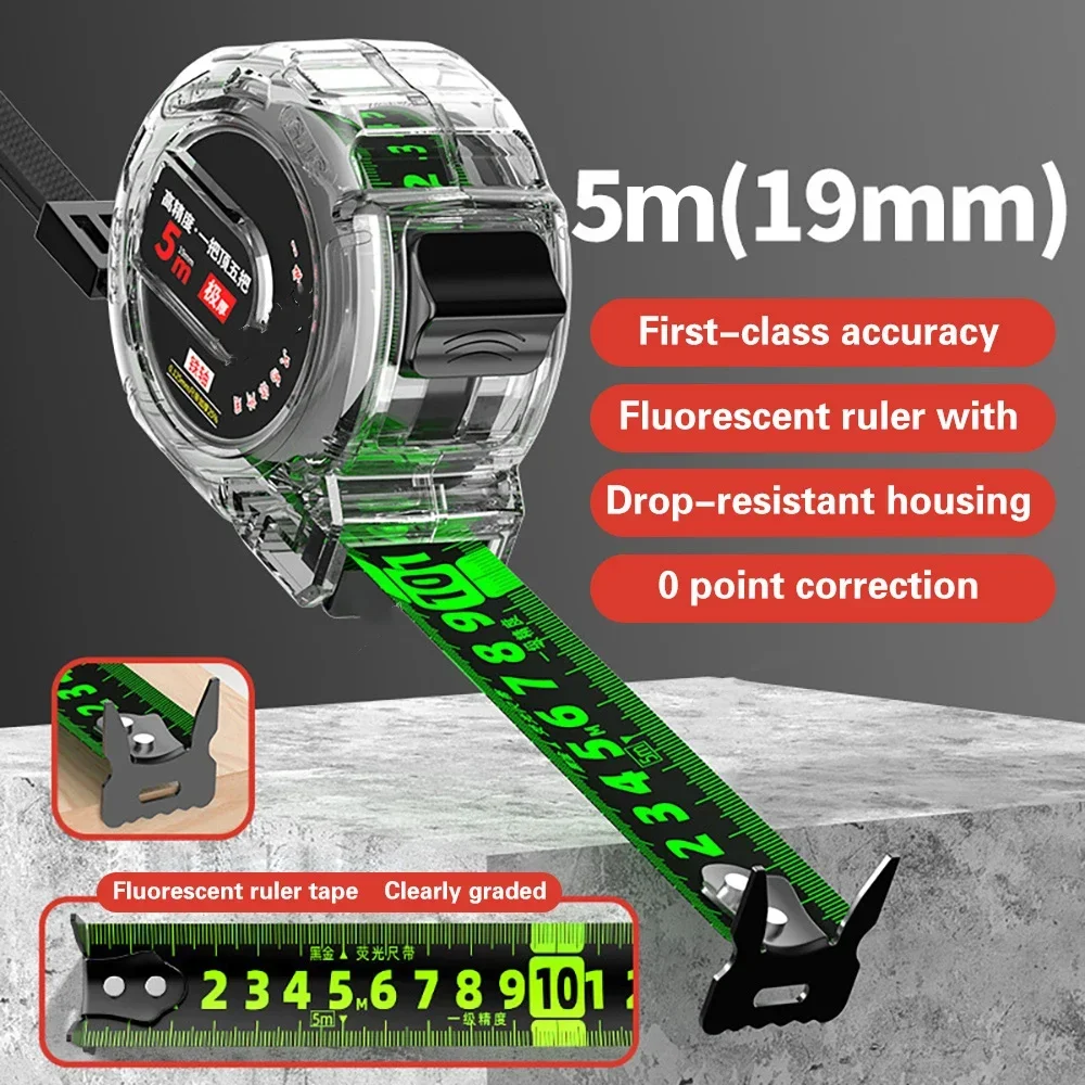 Protable Tape Measure 5 Meters Precision And Durable Measuring Ruler Measuring Tape Precise And Clear