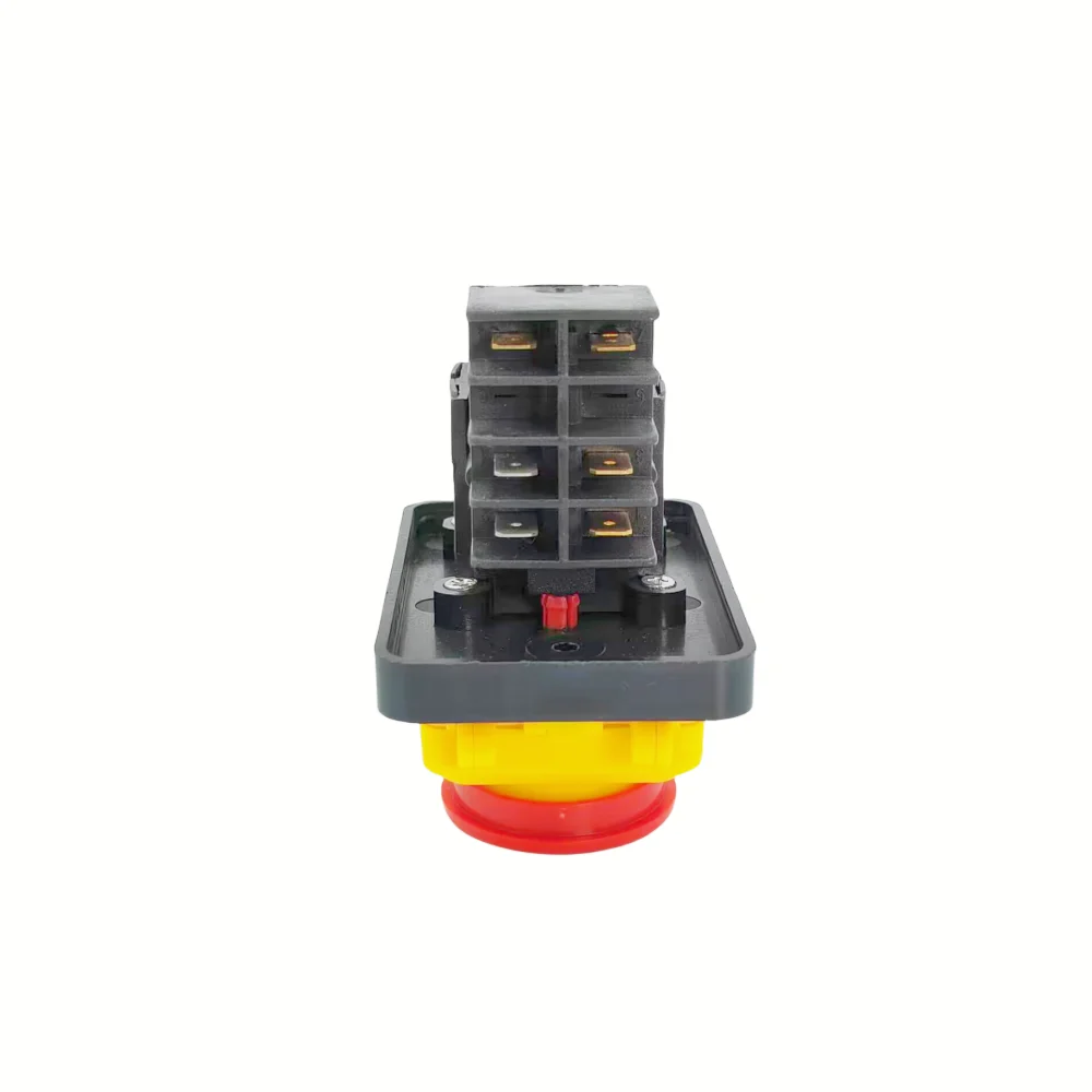 CK5-11 AC250V 6-Pin Start Stop No Volt Release Push Button Switch Common to woodshop and Metalwork Machines