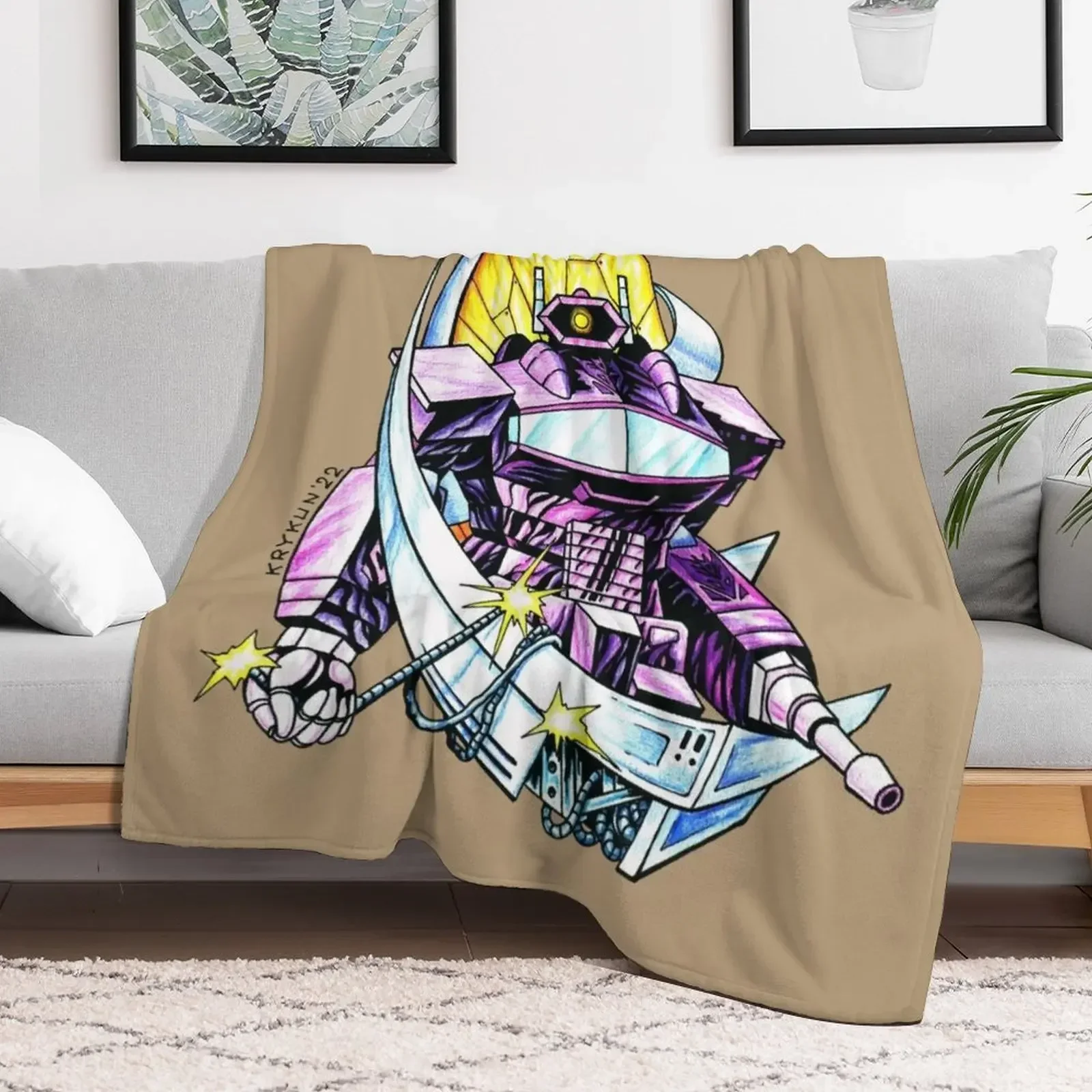 Shockwave Throw Blanket Furrys Sofa Blankets For Sofas Blankets