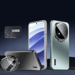 For Xiaomi Redmi Note 14 Pro Plus K80 Poco F7 F6 Pro 15 14 13 Tpu + PC Matte Frosted Back Case Lens 360 Camera Protection Cover