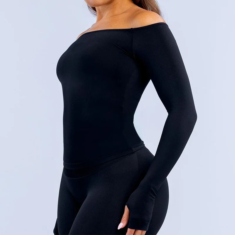 Women's Vision Long Sleeve Top Seamless Slimming Yoga Clothes Sports Tops Breathable Running Pula Speed Drying Fitness Clothes