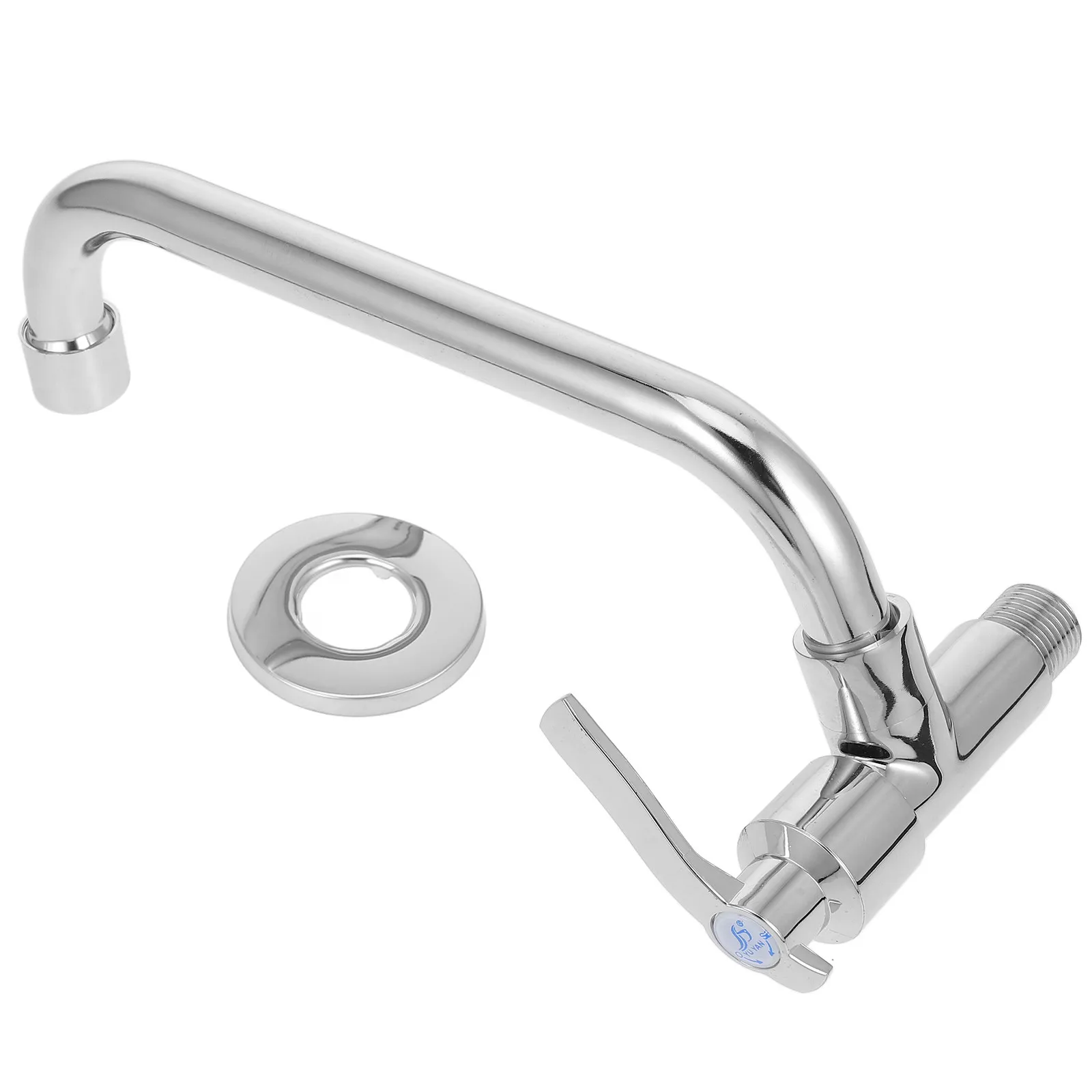 Swivel Spout Kitchen Sink Tap Faucet 360 Degree Rotation Durable Solid Brass Single Lever Handle Easy Installation Luxury