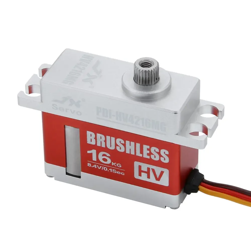 JX PDI-HV4216MG 8,4V 16KG Bürstenloser Digital-Servo mit Metallgetriebe 35,5X15X29,9mm für RC-Auto, Boot, Flugzeug, Hubschrauber, RC-Modellteile – Detail 2