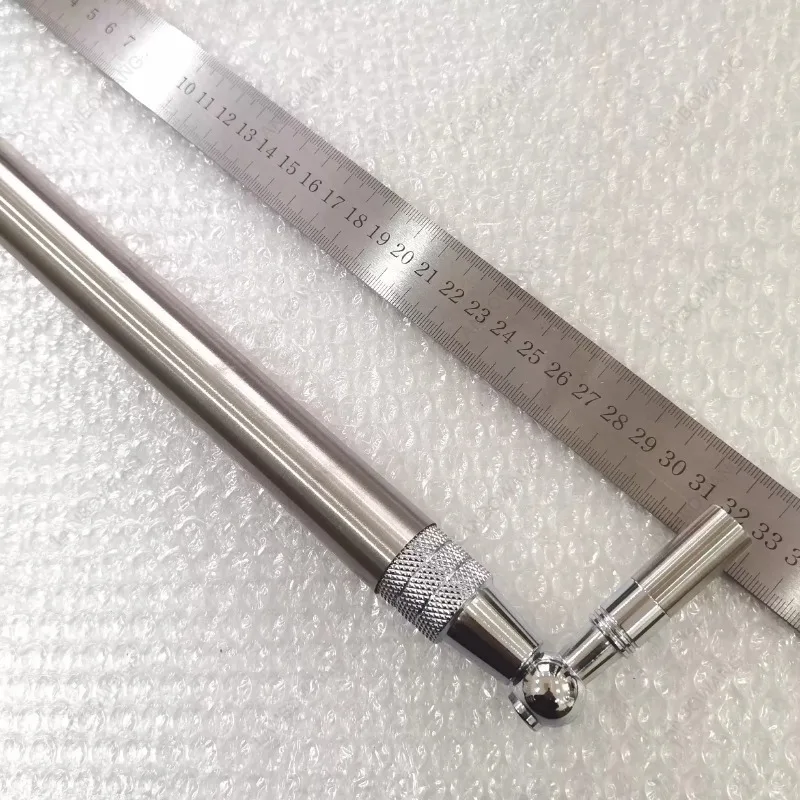 For Instrument Repair Tool, Labor-Saving Pole with Extended Reach, Stainless Steel Tuning Wrench