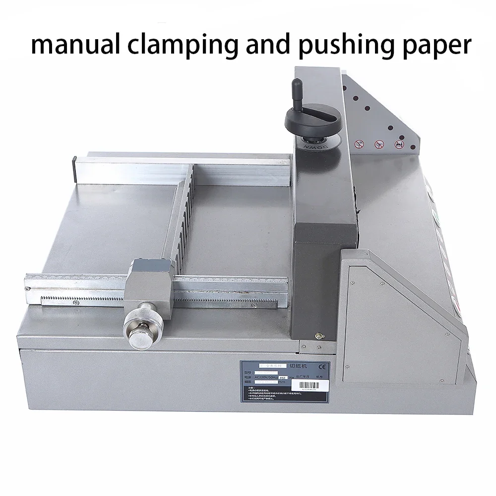 FRONT E330D Semi-Automatic Desktop Electric Paper Cutting Machine Paper Guillotine  CE A4 size 330mm*330mm with high quality