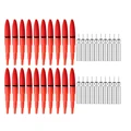 red A and battery