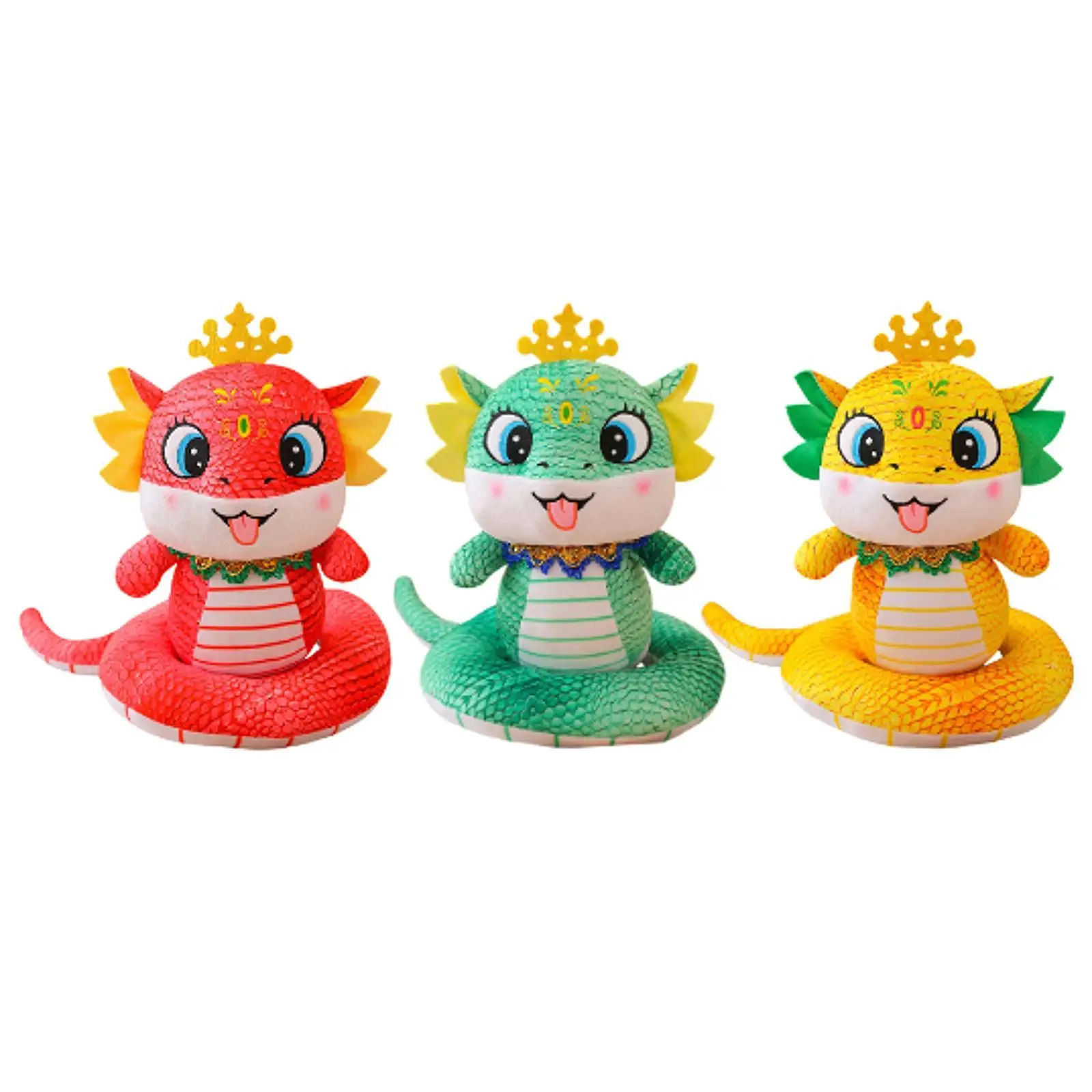 Chinees Nieuwjaar Slang Knuffel Slang Pop Speelgoed voor Slaapzaal Huishouden