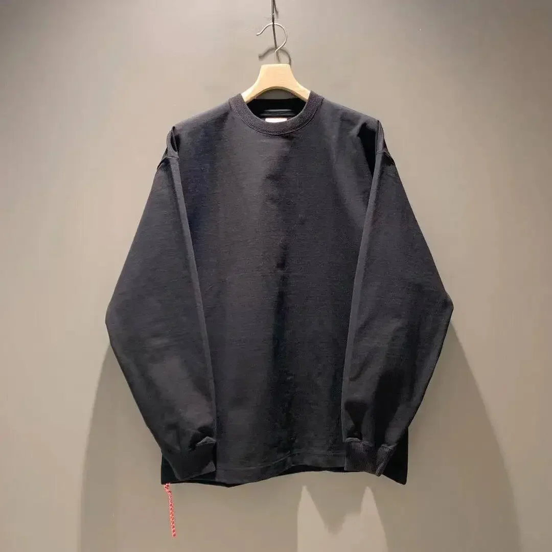 

BEAMS 24SS Youth Loose Japanese Red Rope Long Sleeve Popular Crew Neck T-Shirt