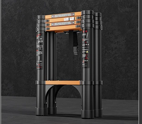 

Herringbone telescopic ladder, portable thickening, engineering folding ladder, portable lifting