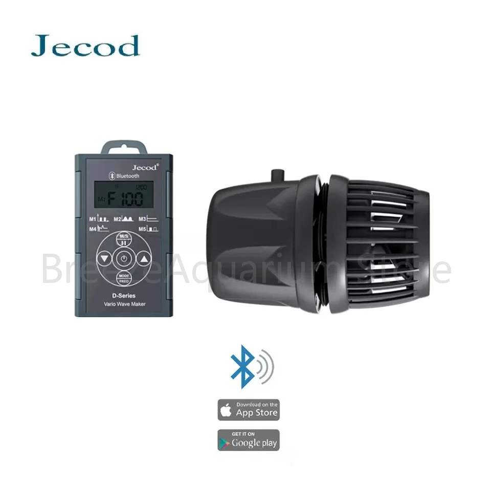 

Jebao Jecod New Smart Wifi Bluetooth App Control Cordless Freshwater Saltwater Fish Tank DMP-10/20/30/40 Aquarium Wavemaker Pump