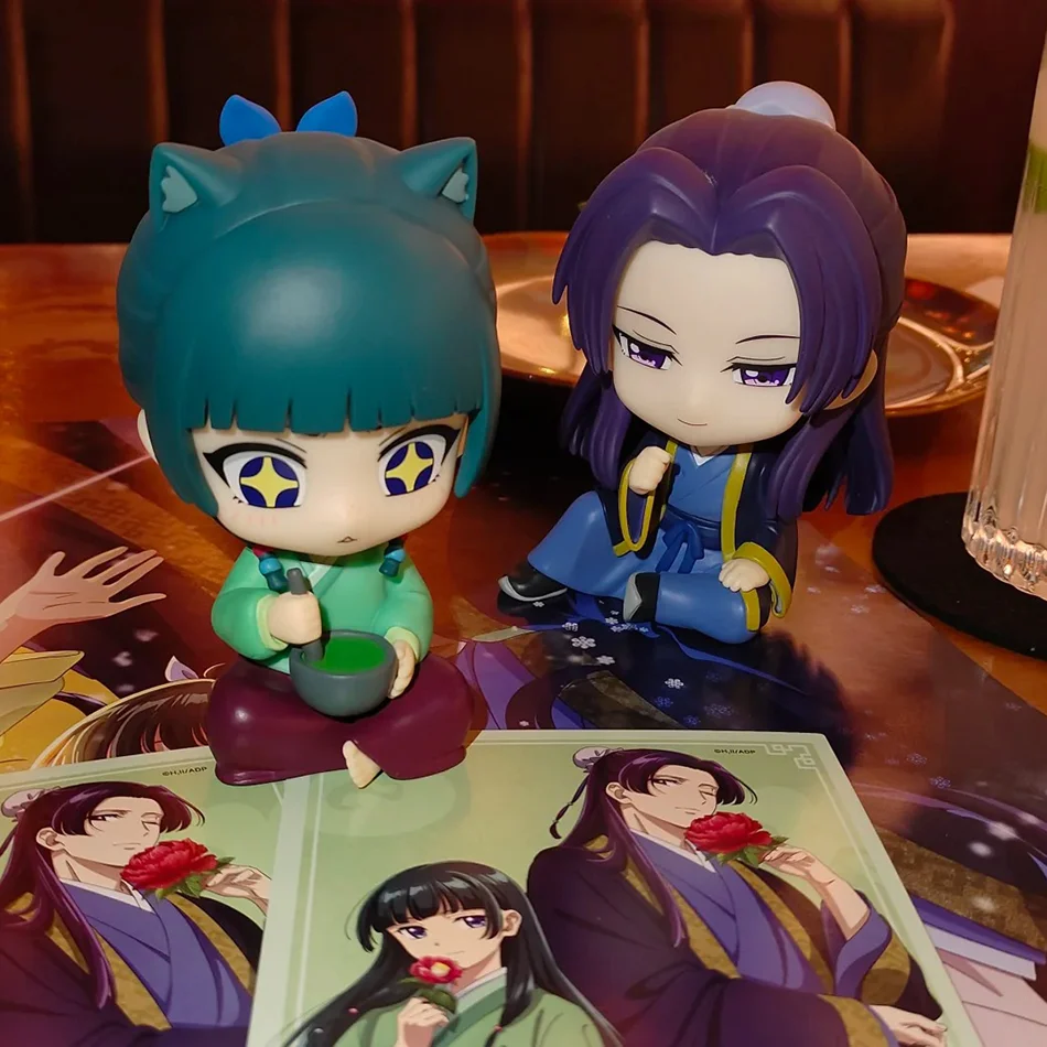 The Apothecary Diaries Anime Figure Modello in PVC MaoMao Tavolo Carino Bambini Action Figures Q Versione Giocattoli per il Regalo Raccogliere Figura