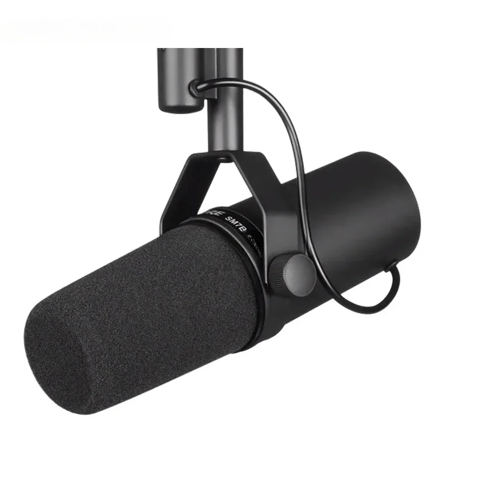 SM7B XLR Dynamic Microphone with Frequency Response for voiceover Live Stage Recording Podcasting Studio Singing