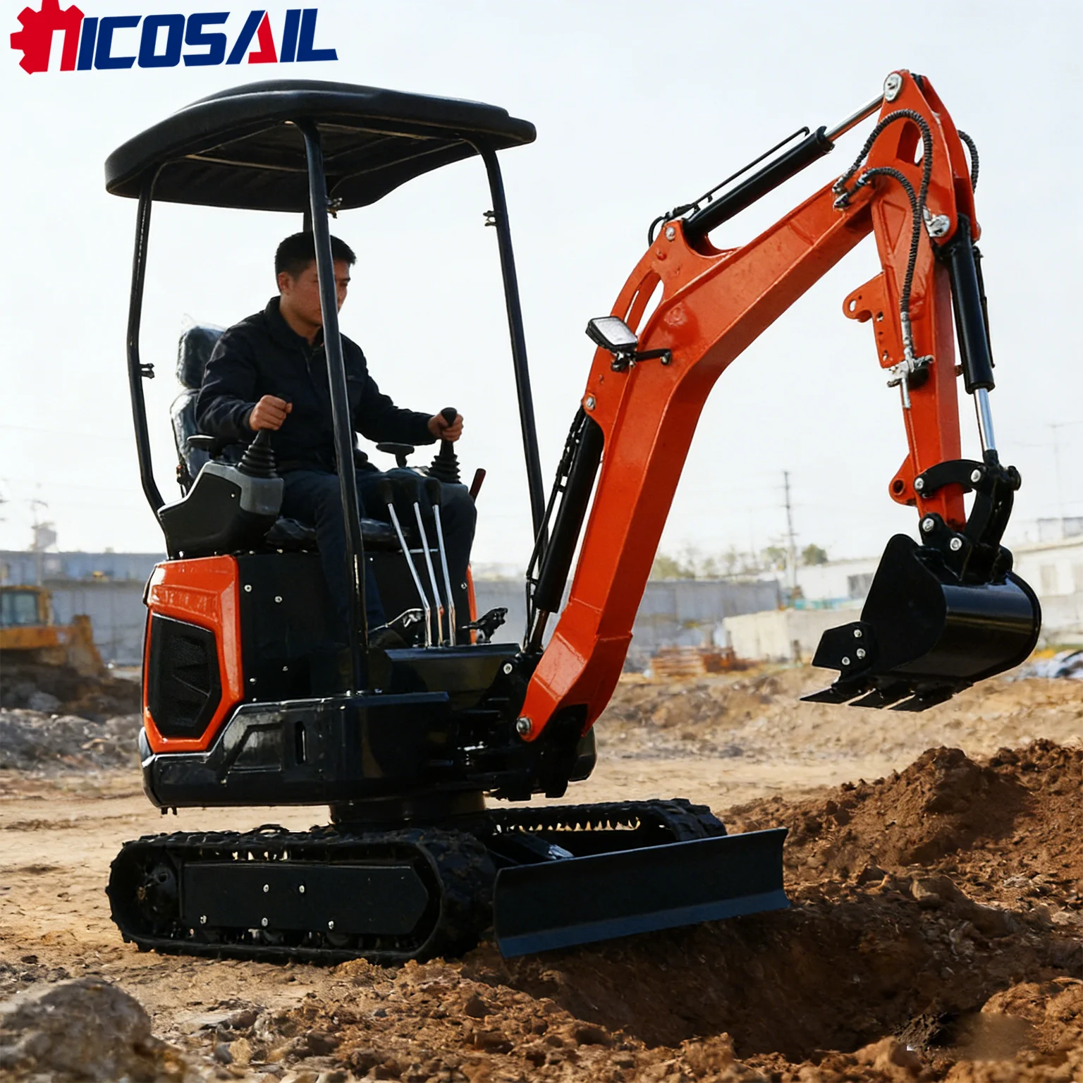 

Multi functional 1800kg micro excavator, EPA CE certification, compact and flexible 1.8-ton mini excavator, low price