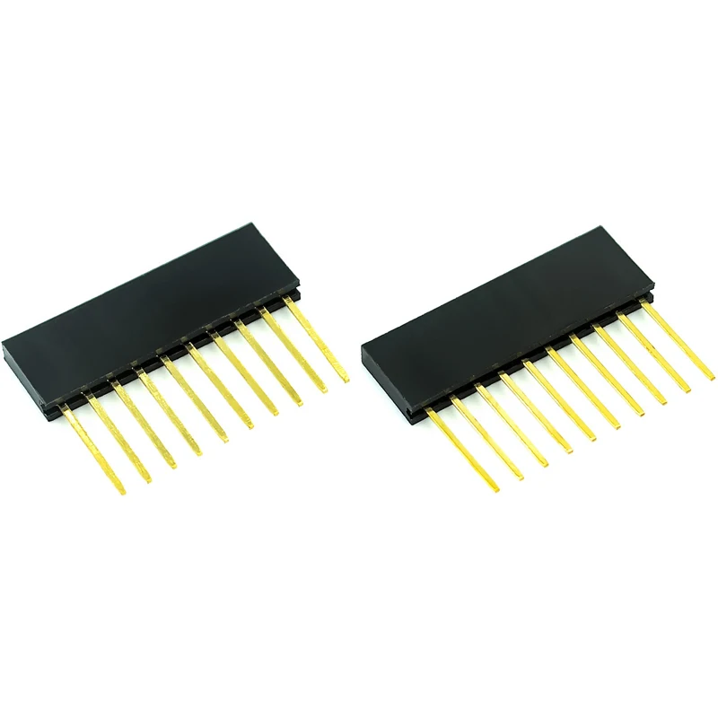 20~2000Pcs PC104 Dedicated Long Row Female 2.54 Spacing 1*6 1*8 1*10 6/8/10P Pin 11MM