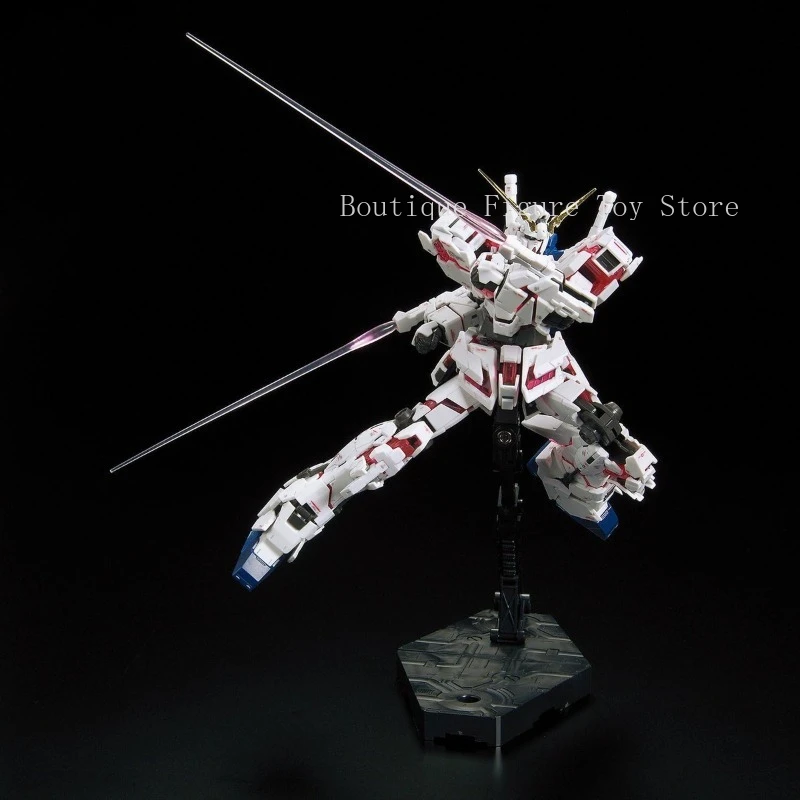 W magazynie Bandai RX-0 UNICORN Gundam figurka RG UNICORN Gundam Model montażowy pełny prototyp psychologiczny mobilny