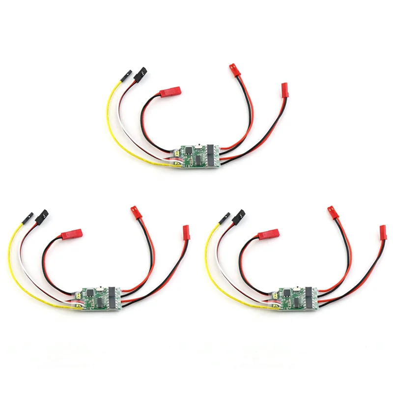 

AS96-3X Two-Way Bidirectional 5A ESC Brushed Speed Controller Dual Way ESC 2S-3S Lipo For RC Model Car Boat Tank Spare Parts