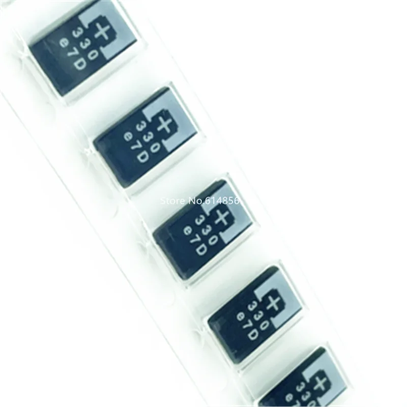 10pcs SMD tantalum polymer capacitors 2R5TPE330M9 2.5V 330UF 2R5TPE470M9 470UF 2.5V