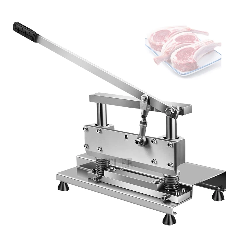 Manual Stainless Steel Food Cutter Slicing Machine Automatic Home Kitchen Frozen Meat Slicer Meat