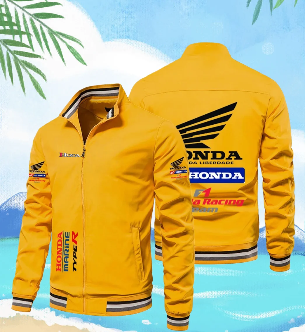 

Honda Jacket, Honda Logo Men's Racing Cotton Jacket, Can Be Worn For Daily Cycling, Outdoor Motorcycle Riding Sports Top