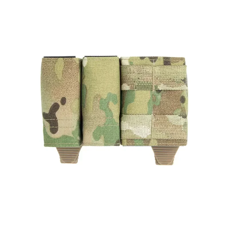 Tactical Magazine Pouch Airsoft Multicam 9mm 5.56 Mag Pouch Molle System Single/Double Ammo Plate Clip Bag Gear