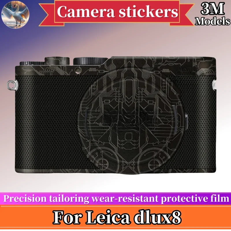 

dlux8 skins For Leica dlux8 Camera stickers,protective film ,Precision tailoring wear-resistan