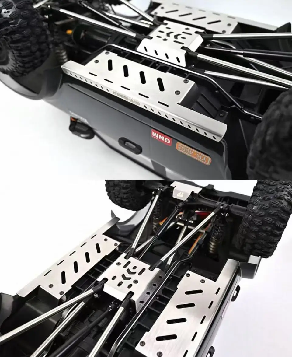 TP 1/8 Controle fácil YK4083V3 4082V3 Escudo de metal de armadura de chassi