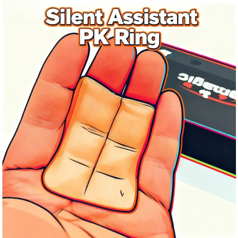 

Набор из 2 магнитных колец SansMinds Silent Assistant PK Ring для фокусов с картами, профессиональных выступлений на сцене и магии крупным планом