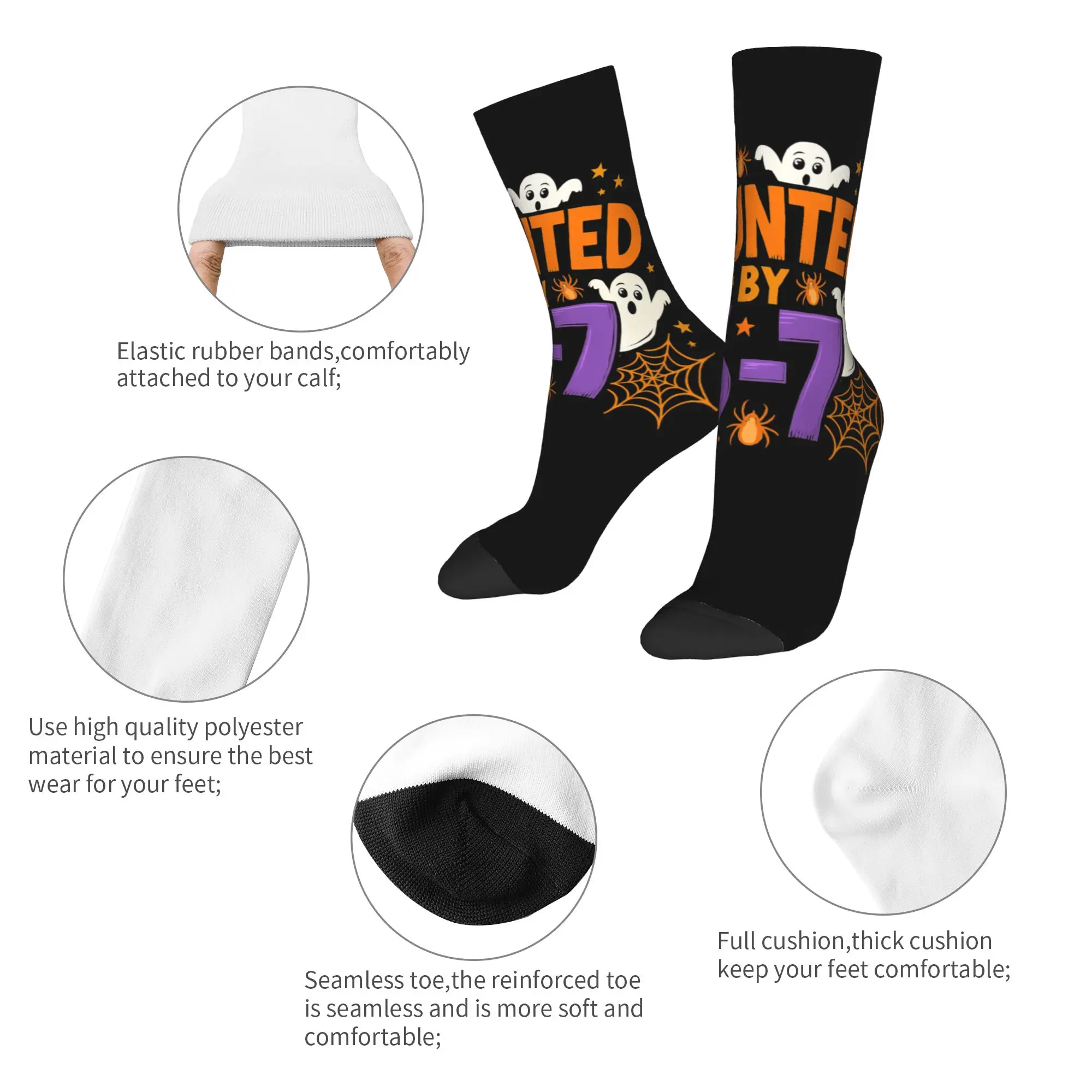 مسكون بواسطة 67 مضحك ستة سبعة الجوارب المضادة للانزلاق جوارب للجنسين الرجال متوسطة لينة تسلق الجوارب الخريف الجدة الجرافيك الجوارب