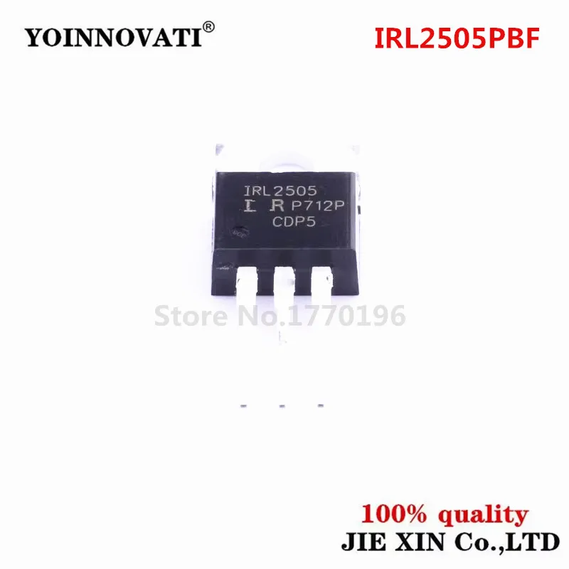 10pcs irl2505pbf irl2505 to-220 to220 mos fet tran neues Original
