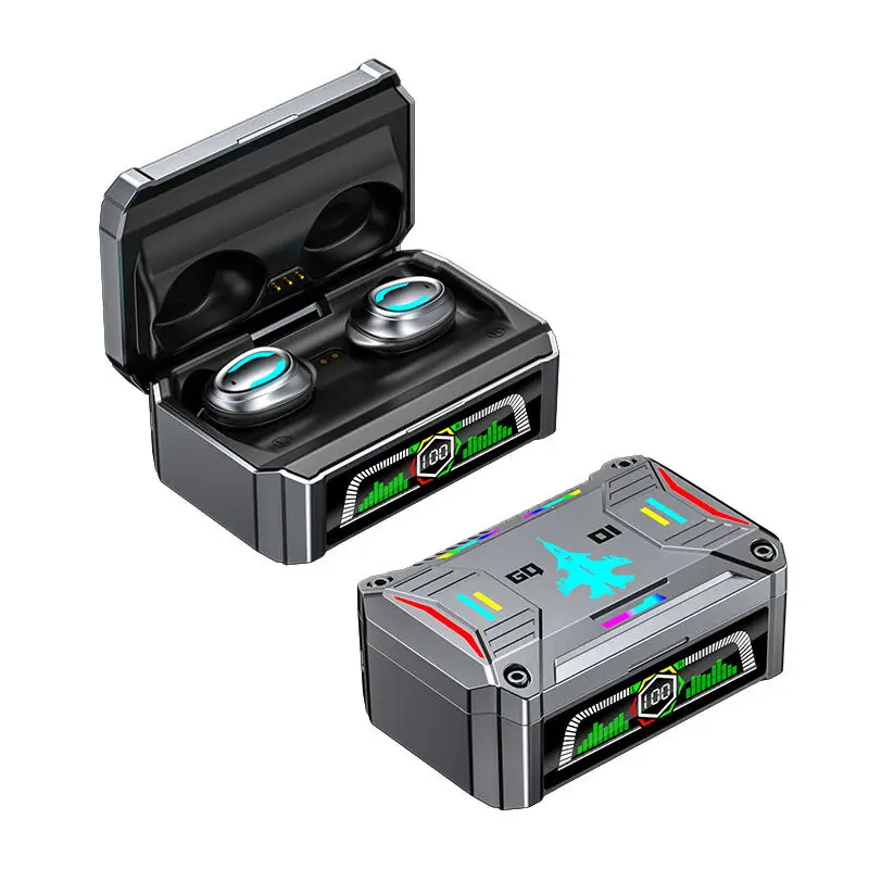 

GQ01 TWS Wireless Headphones Bluetooth Gaming Headset in-ear Waterproof Earbuds Headphones with Mic Charging Box