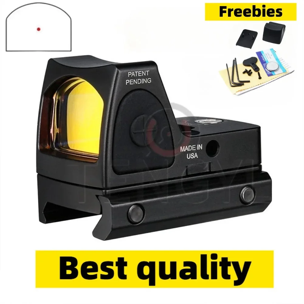 

Red Dot R*R Mini Tactical Sight Hunting Rifle Reflex Sight Airsoft Glo*k Holographic Shot Sight for Picatinny Weaver Rail