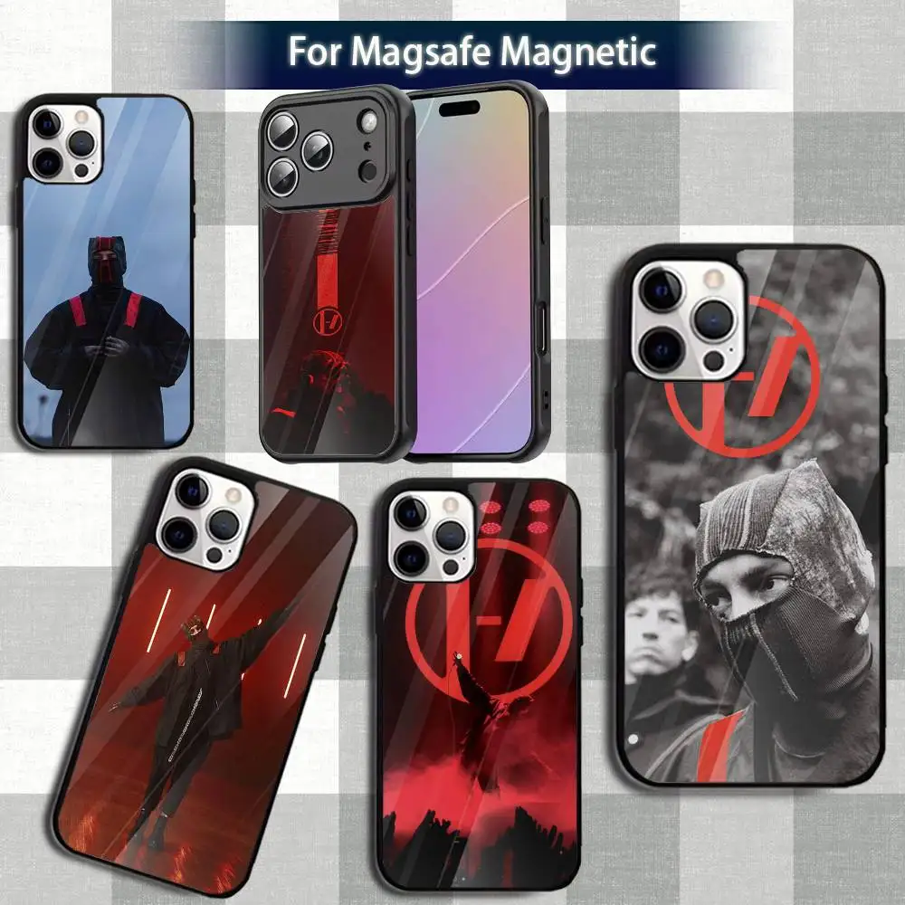 

TwentyS One P-Pilots AlbumS Phone Case For iPhone 13,12,15,17,11,16,14,Pro,Max,Plus,Mini,Magsafe,Magnetic Wireless Charging Case