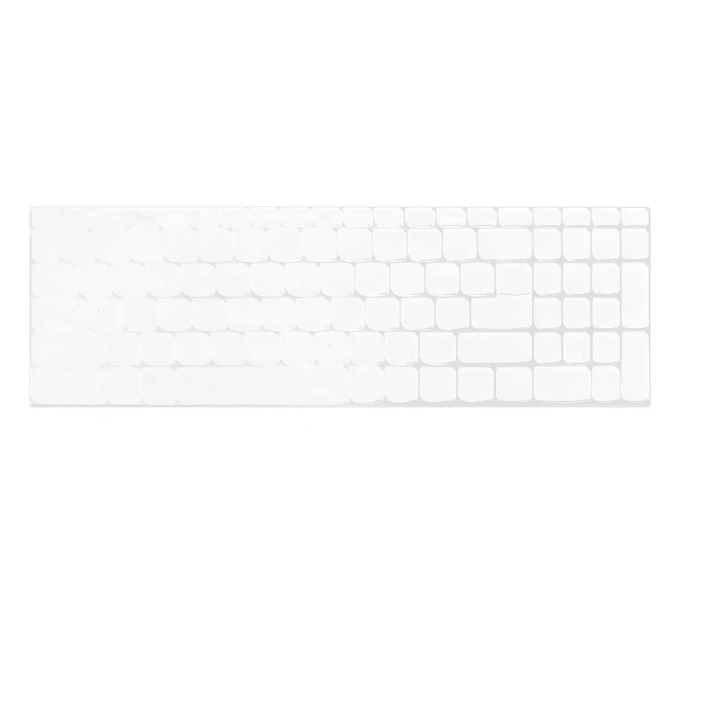 

Transparent Computer Keyboard Cover TPU Keyboard Protective Cover Compatible for Lenovo Xiaoxin Laptop 15 inch (White)