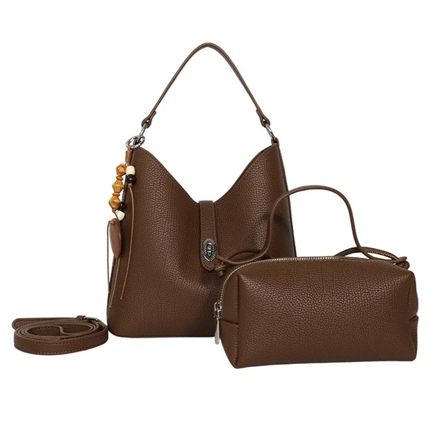 Vintage Bucket Composite Handbags for Women Crossbody Bags Designer Shoulder Bag Female Satchel Ladies Big Totes Work Commute