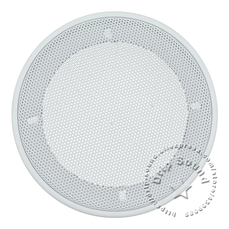 For 4" Inch Speaker Grill Cover Audio Decorative Circle Metal Mesh Protection Conversion Net 142mm Black/White/Beige/Silvery
