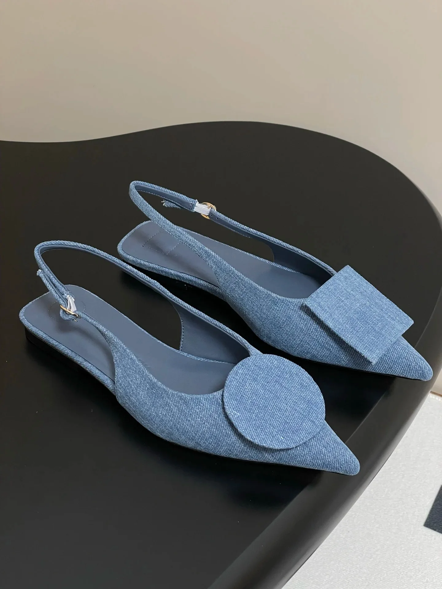 Scarpe da donna Slingback Flats Ballerine Slingbacks Piastre Sandali