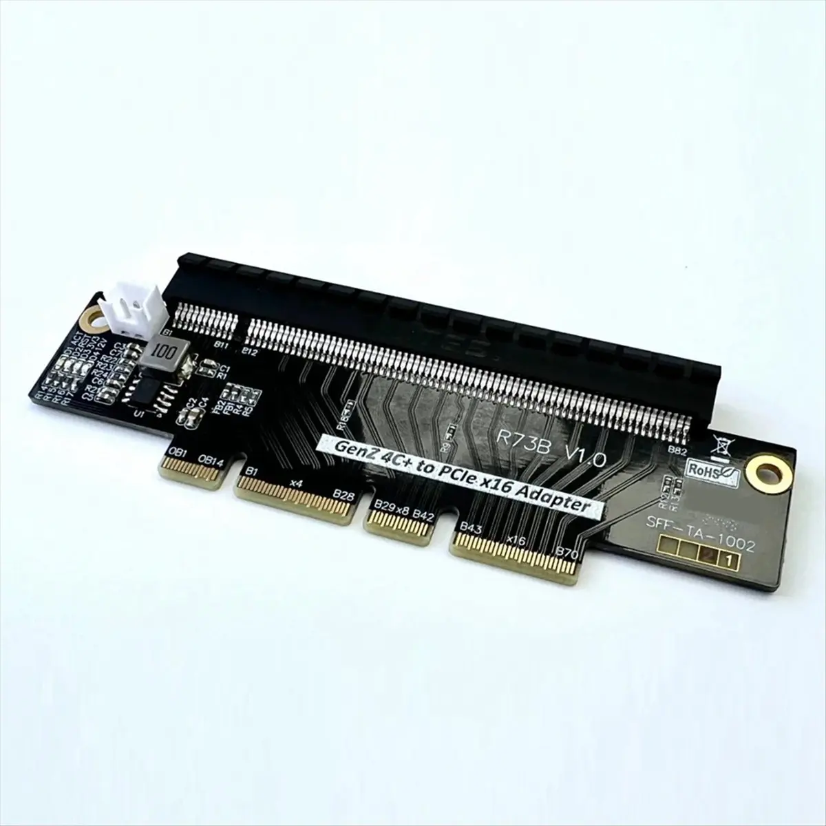 super-sale edsff-4c-to-pcie50-x16-adapter-card-gen-z-4c-to-pcie-x16-adapter-card-support-gen5-pci-e-50-512gbps